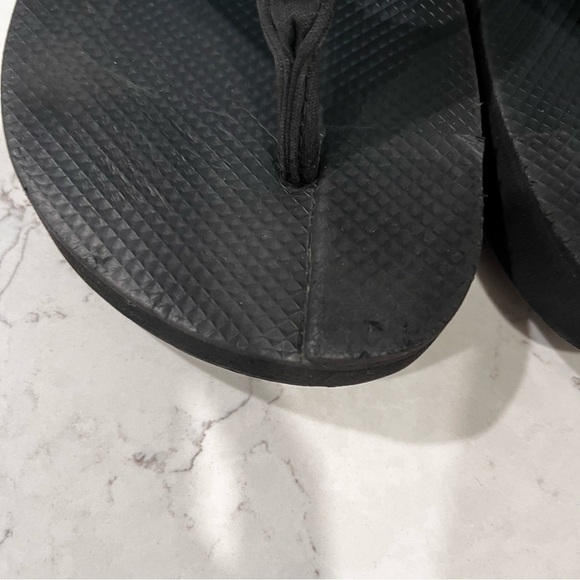 The HealingSole Black Recovery Flip Flops Size Unisex W 11.5/M 10 - Picture 10 of 14